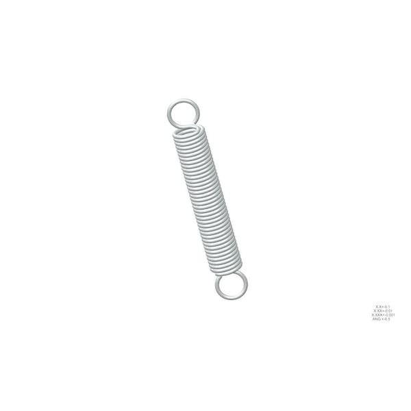 Approved Vendor Extension Spring, O=1.000, L= 6.50, W= .125 G209968405 - main